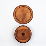 Масленка из дерева Сибирский Кедр для сливочного масла. MS6