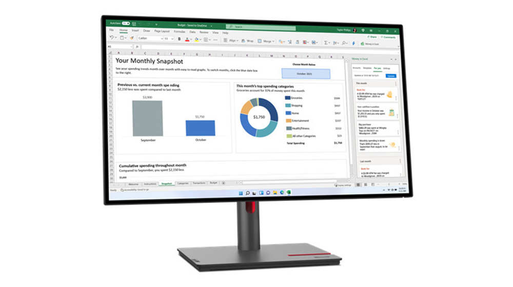 Монитор 27" Lenovo ThinkVision P27h-30
