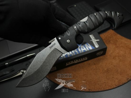 Складной нож Cold Steel 21ST Spartan c клинком из стали AUS-10A, рукоять Grivory (Griv-Ex)