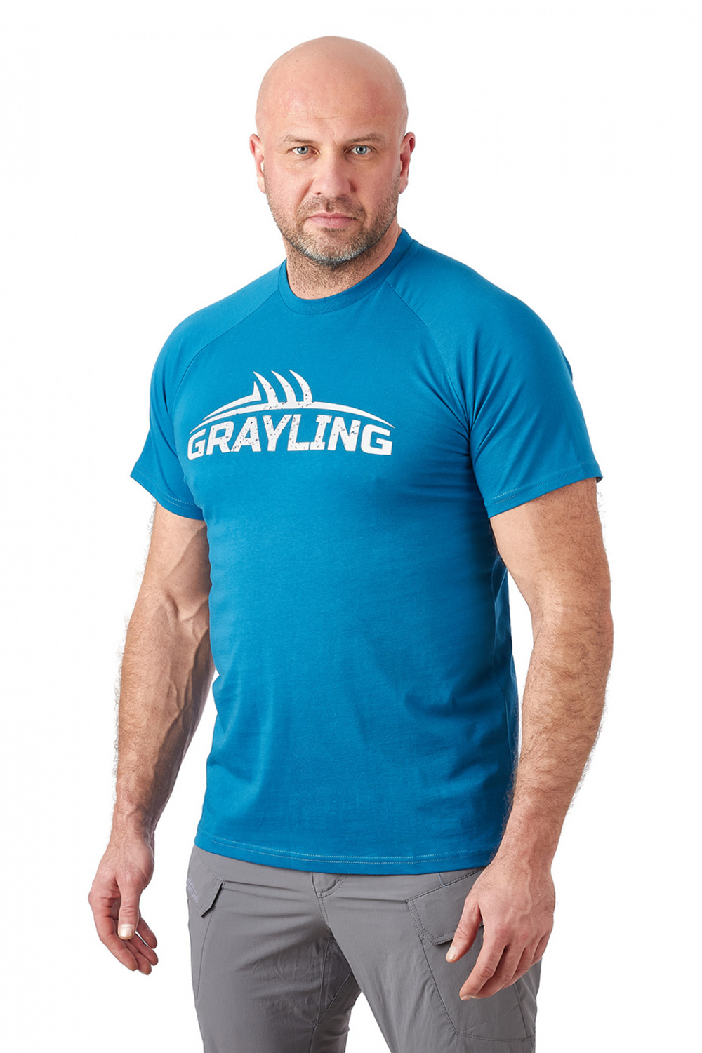 Футболка Grayling Logo T-Shirt (Хлопок) Синий