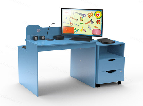 Логопедический стол Olodim LOGO-1 (1 ребенок + педагог)