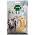 Лакомство для собак «Бублик коллагеновый с мясом утки», 80г серия COLLAGEN Triol