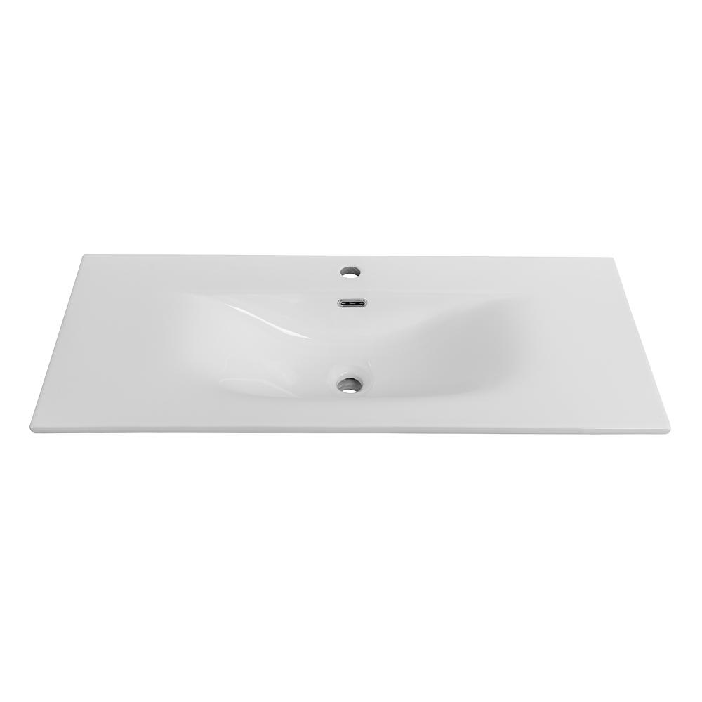 Тумба с раковиной подвесная BelBagno MARINO-CER-MINI-1000-2C-SO-RR-P Rovere Rustico, раковина белая BB-8099-3-100