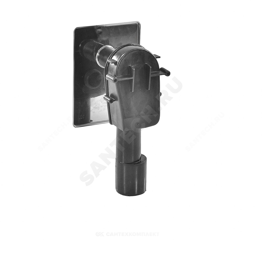 Сифон для стиральной машины 3/4"x40/50 скрытый монтаж HL HL400