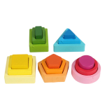 Развивающая игрушка деревянная Сортер 5 эл, коробка C-41825