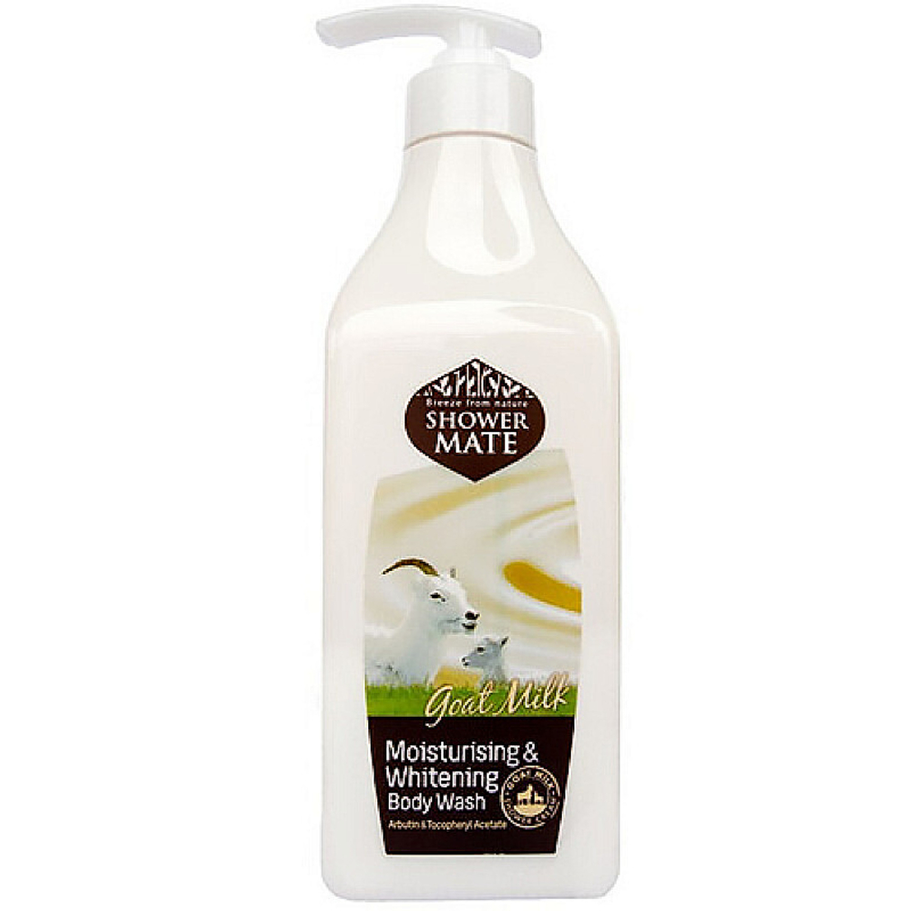 KeraSys Гель для душа «козье молоко» - Shower mate goal milk 550 мл