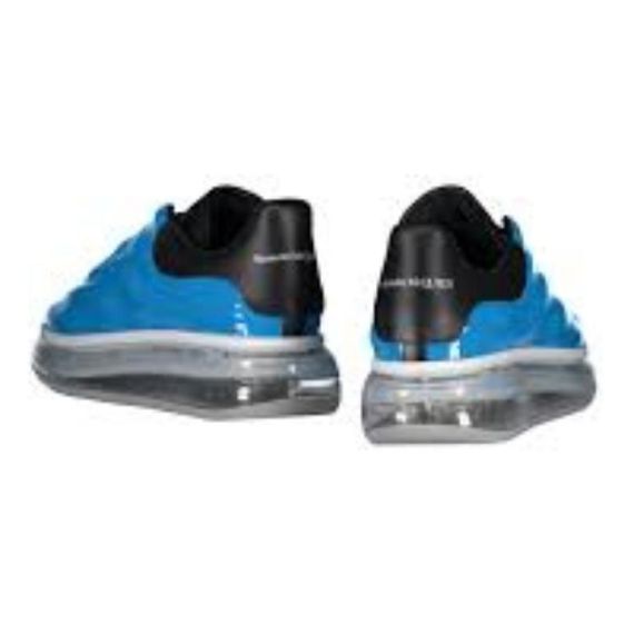 Alexander McQueen Leather Low-Top 'Blue'