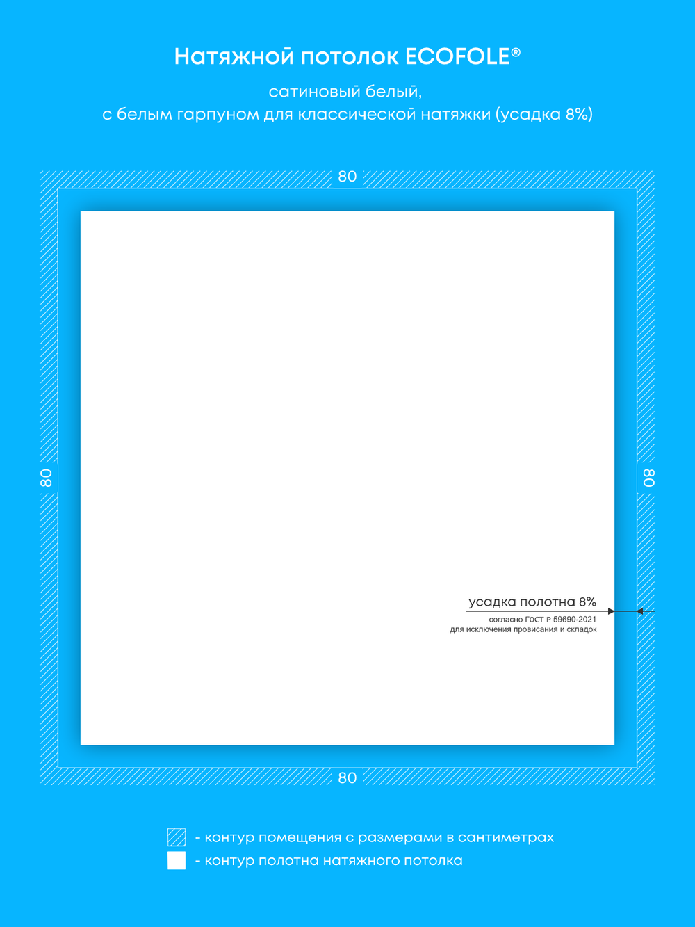 Натяжные потолки: 10.9 м2, 12.8 м2, 0.6 м2, 3.3 м2