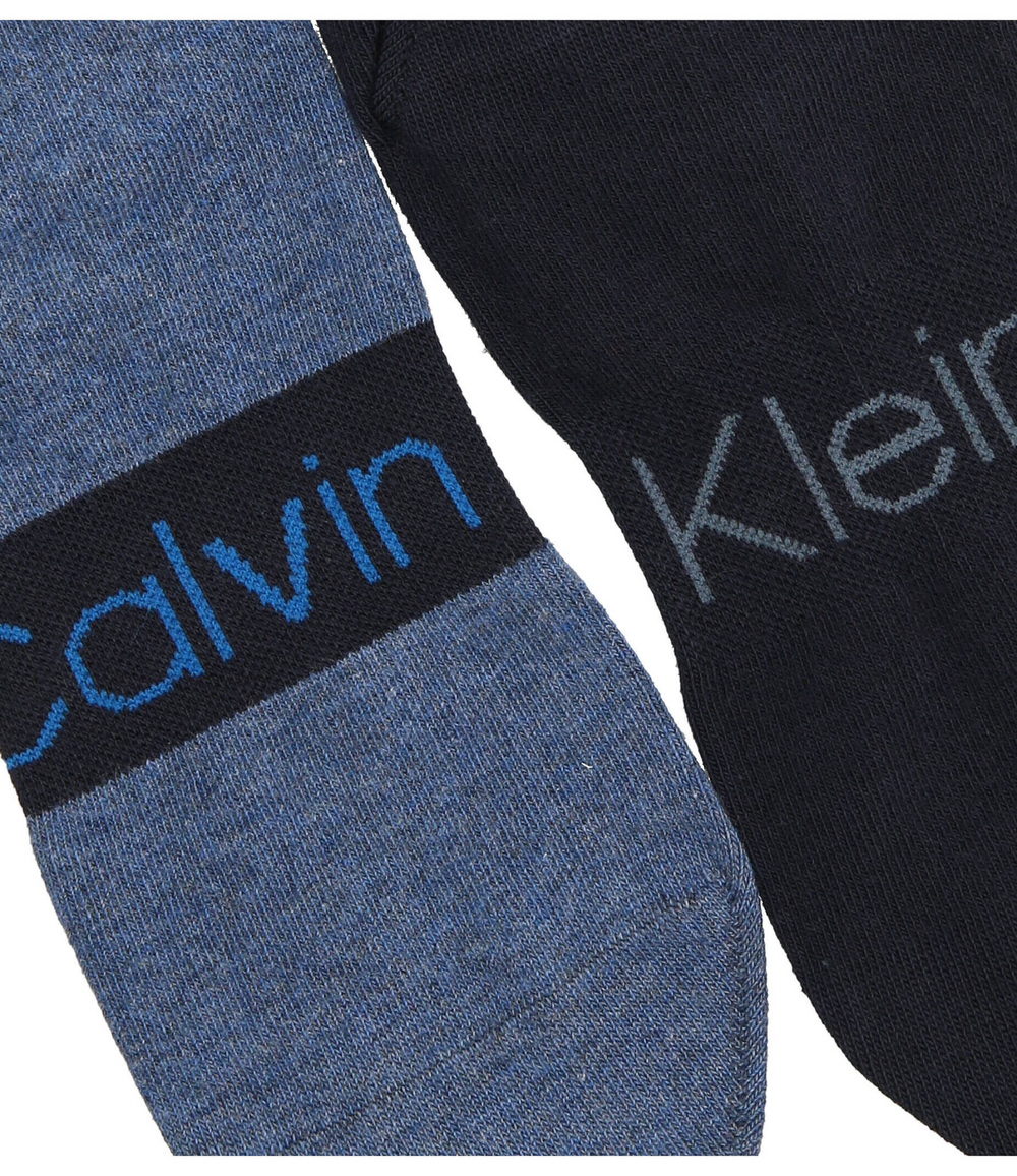 носки 2 пары Calvin Klein - темно-синий(701218712)