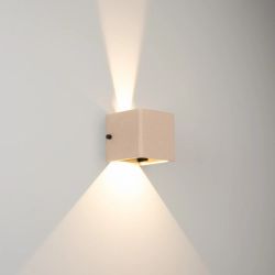 Светильник LGD-PERAN-WALL-S120x120-6W Warm3000 (Light ivory, 0-80 deg, 230V) (Arlight, IP65 Бетон, 3 года) 061760