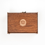 Подарочный набор рюмки (стопки) из древесины кедра в шкатулке PK45