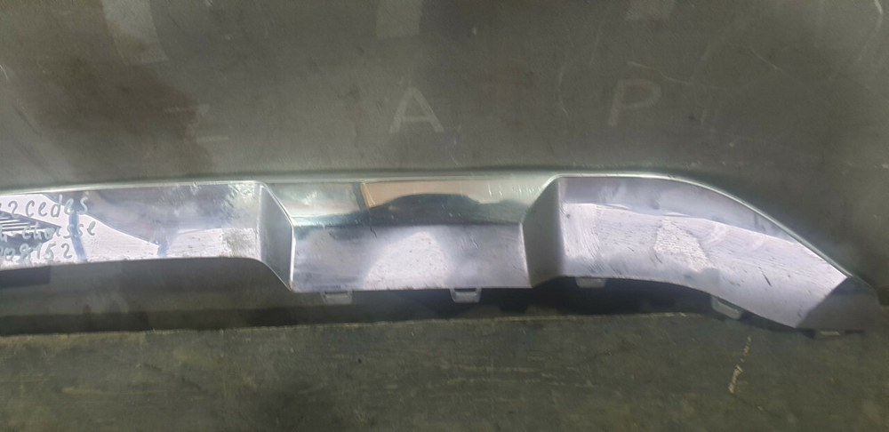 Накладка заднего бампера Mercedes ML GLE (W166) 15-18 Б/У Оригинал A1668857622