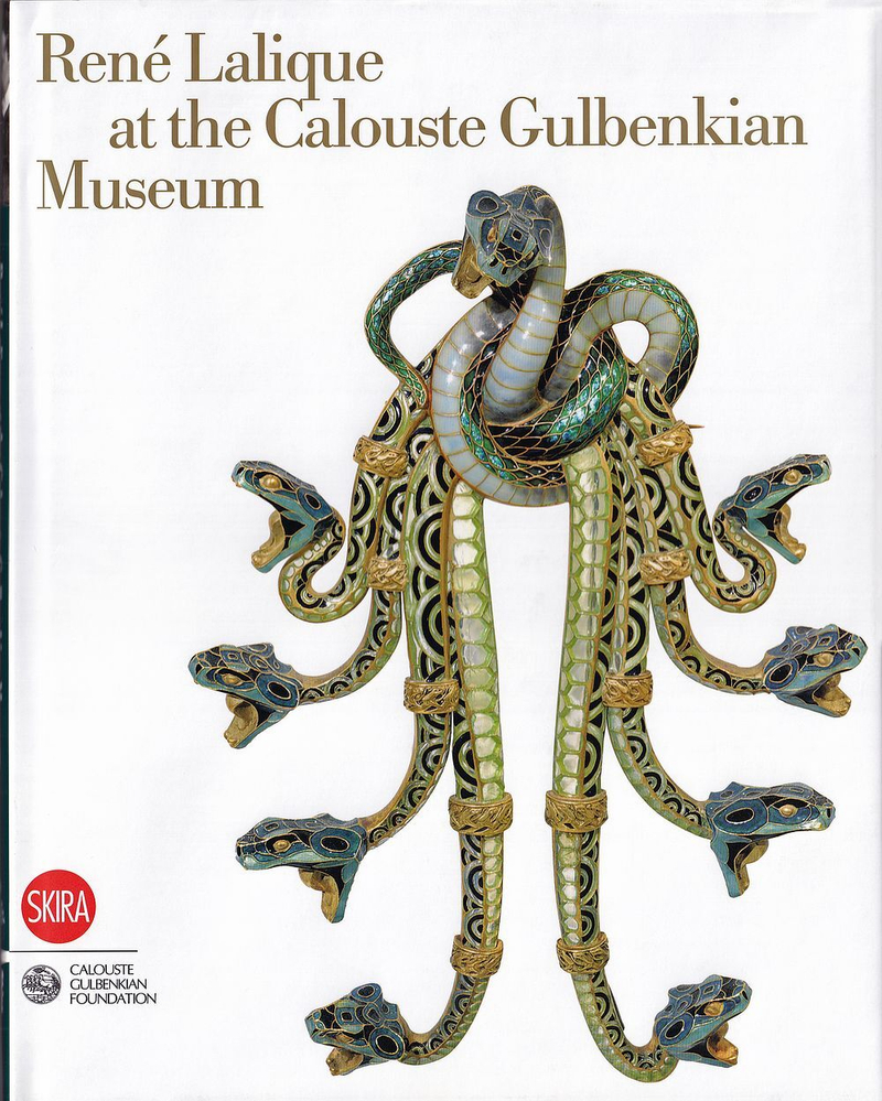 Рене Лалик в музее Галуста Гюльбенкяна