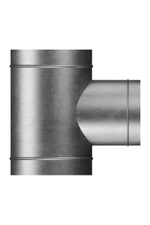 Тройник TRG D400 с выходом D250 оцинк.сталь ERA PRO