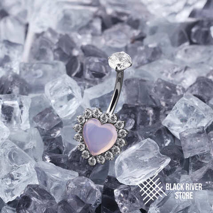 Банан Jasmine Heart Rose Quartz & Crystal