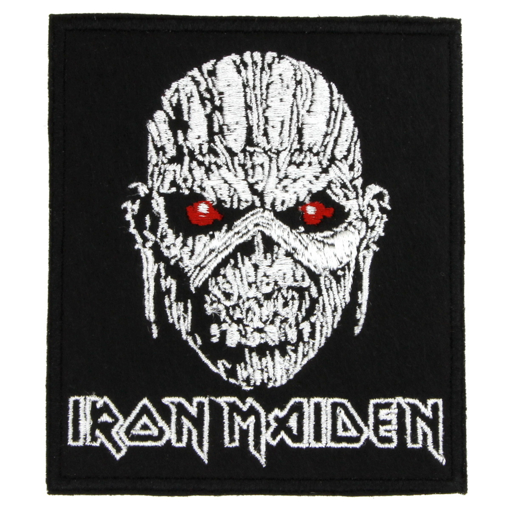 Нашивка с вышивкой группы Iron Maiden