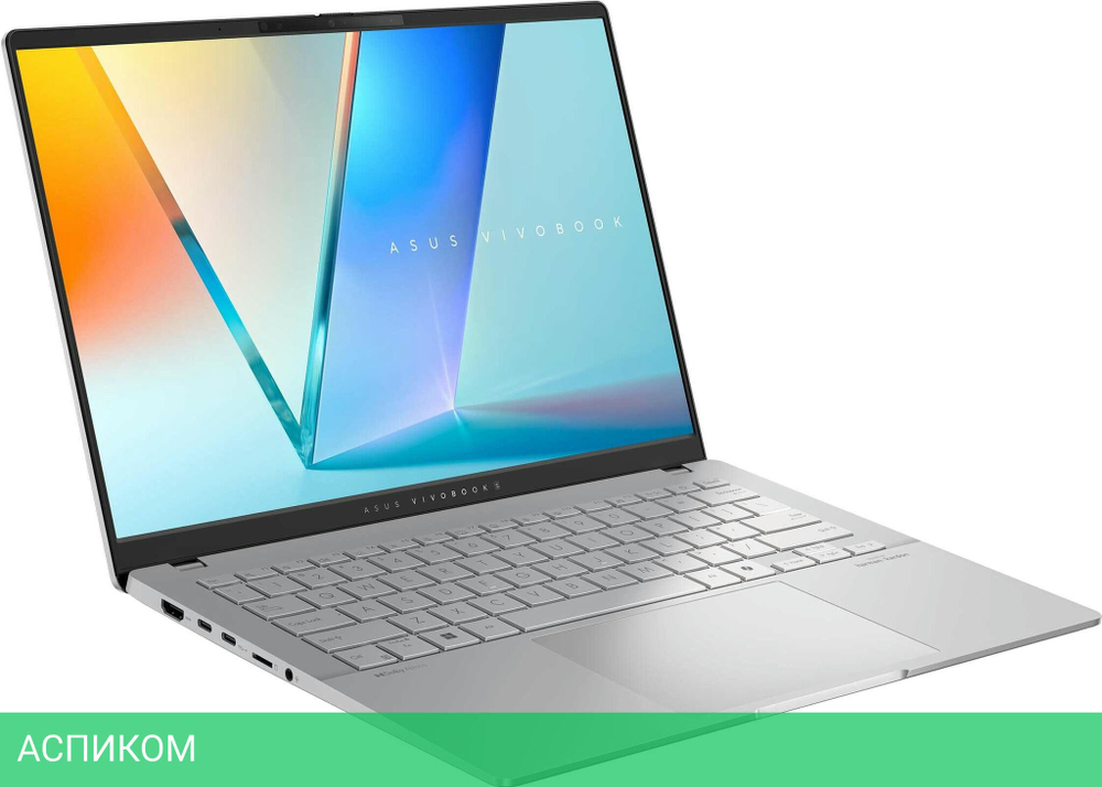 Ноутбук Asus Vivobook S14 OLED M5406NA-QD080 Cool Silver (90NB1491-M003N0)