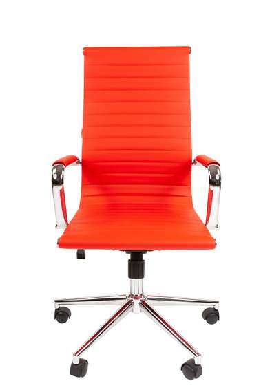 Офисное кресло Chairman 755 экопремиум красный