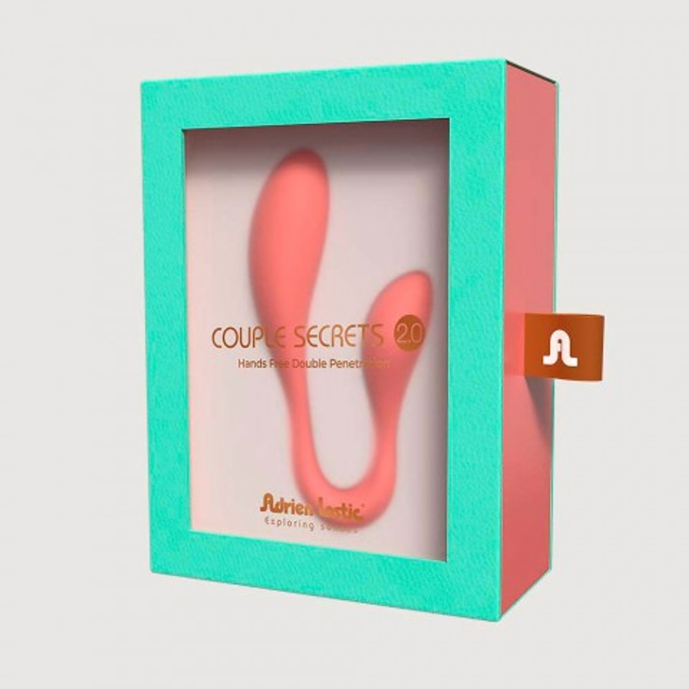 Двойной вибратор Couple Secrets II от Adrien Lastic (+ подключние к приложению)
