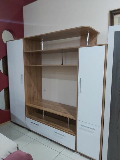 дуб вотан / белый реальное фото