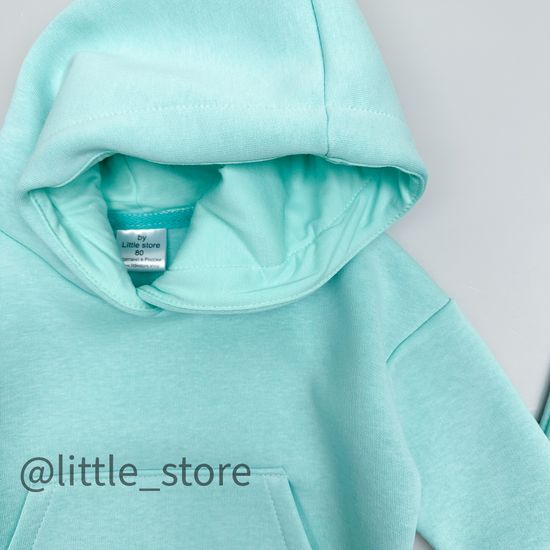 Комплект из футера с начесом "Bright" Мята