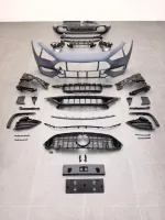 Обвес CLE53 для Mercedes-Benz CLE W236 AMG line 2024+ Мерс Переделка Бампер Решетка радиатора