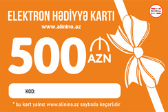 Elektron hədiyyə kartı  500 AZN