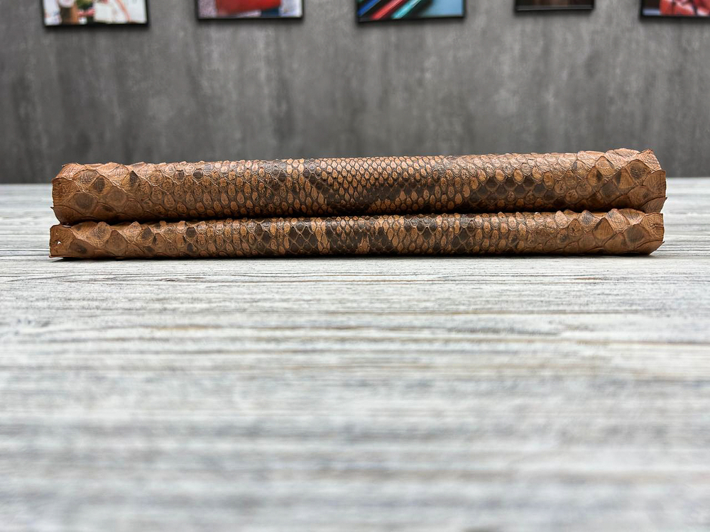 Sahara Soft Caramel (0,6-0,8 мм), натуральная кожа питона