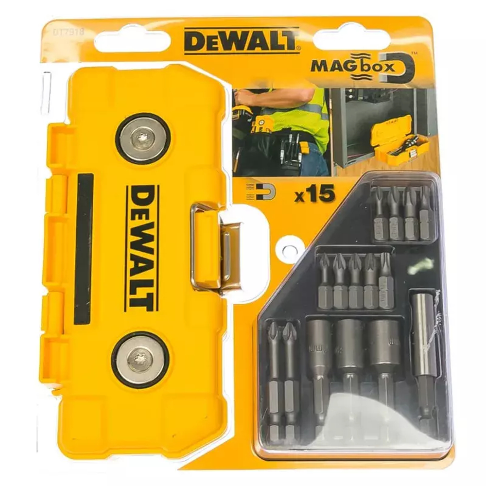 DeWalt, DT7918, Набор бит 15 шт, шт