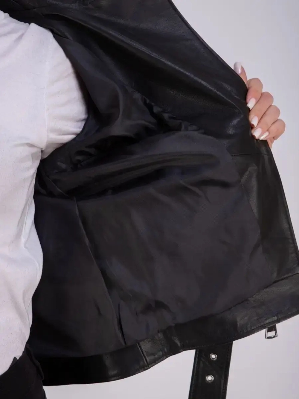 Косуха женская из натуральной кожи Турция