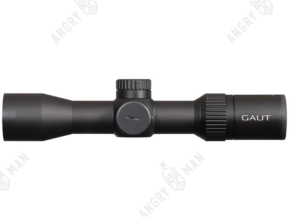 Прицел Amber 2-8x36, сетка 27 (Mil-Dot), подсветка красная, 30мм, 1/2 МОА, 531г, Gaut