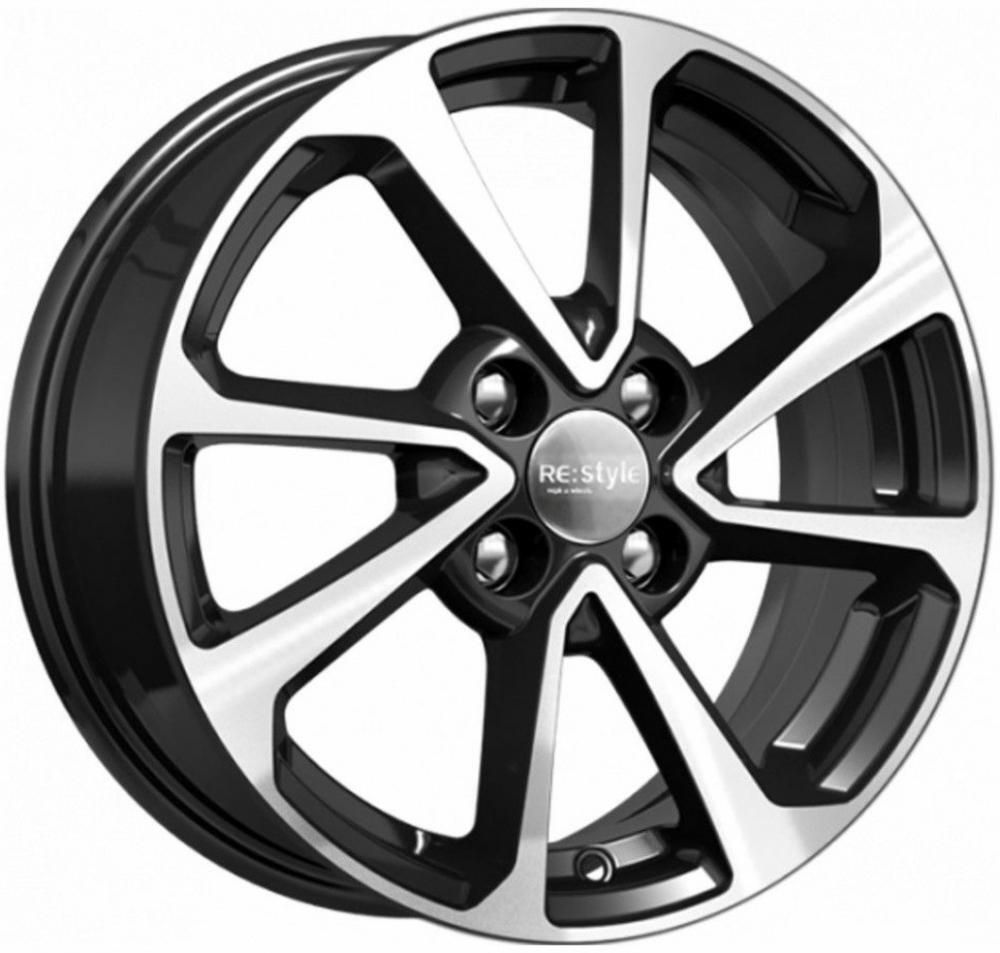 K&amp;K KC861 6x15 4x100 ET 50 Dia 60.1 (алмаз черный)