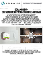 Умное Двухканальное Zigbee реле SONOFF MINI-ZB2GS (10А-на канал)