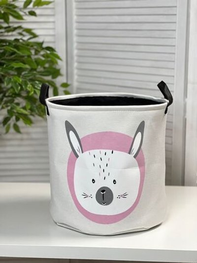 Корзина для белья текстильная (Зайчик)