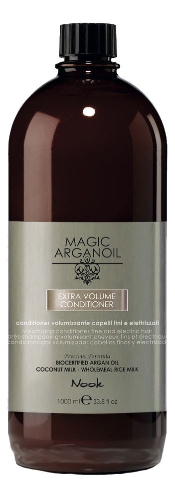 Nook Кондиционер для придания объёма тонким и наэлектризованным волосам - Extra Volume Latte Condtioner, 1000 мл