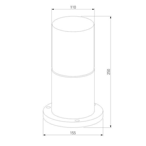 Уличный светильник Elektrostandard Roil 35125/S a055632