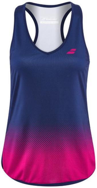 Женский топ теннисный Babolat Compete Tank Top W - небесный