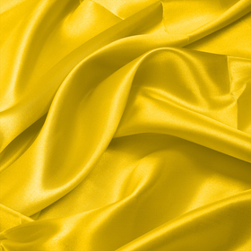 Ткань Атлас-сатин 67 г/м² 100% полиэстер шир.150 см  цв.желтый