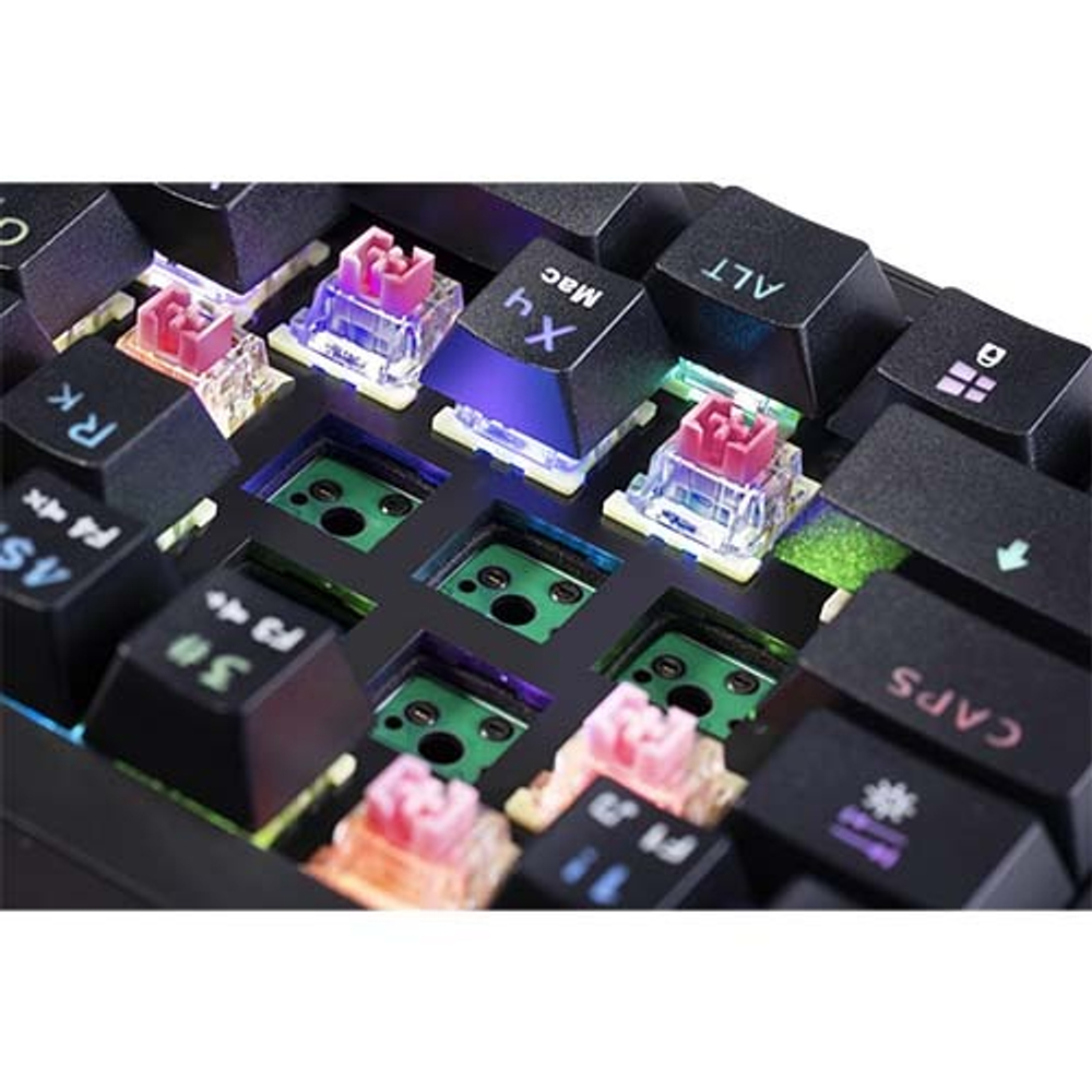 Механическая клавиатура Defender Deimos GK-303, USB, RGB, черная