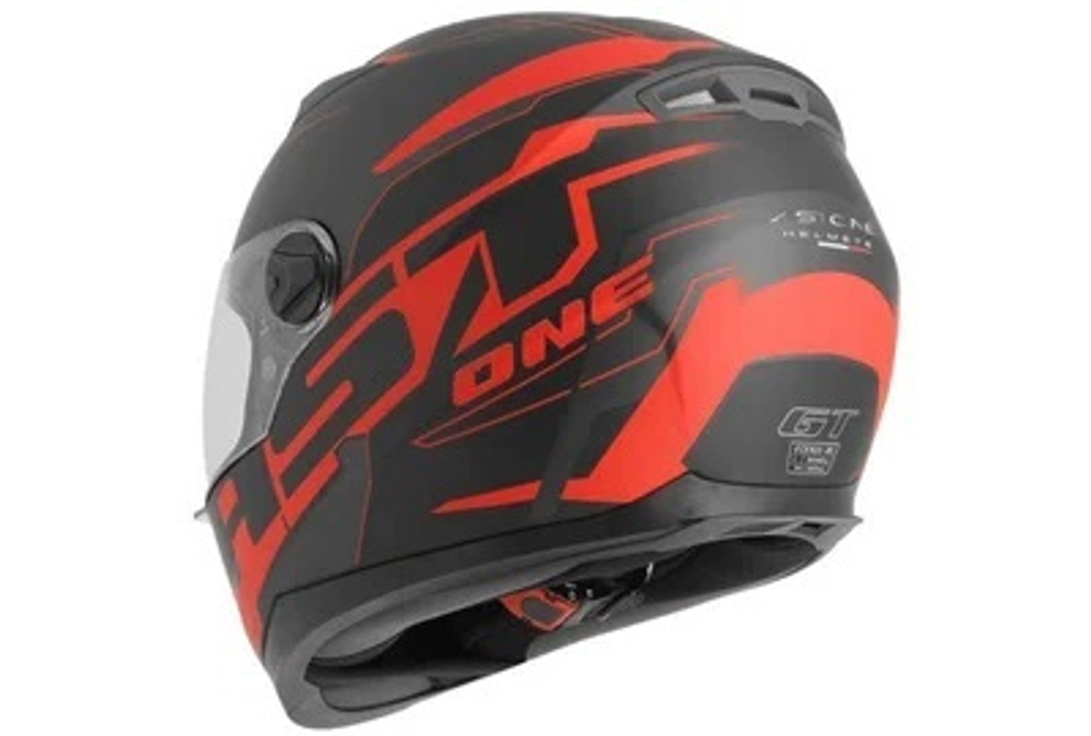 Шлем GT2 ONE NOIR/ROUGE