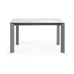 Стол Atta 140 (200) x90 антрацит, керамика