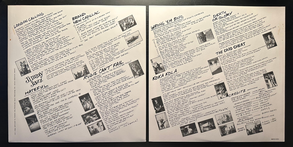 The Clash – London Calling 2LP (Европа 2015г.)