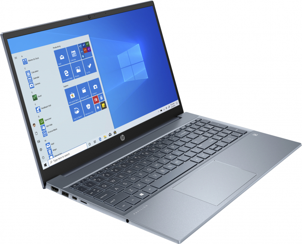 Ноутбук HP Pavilion 15-eg0050ur Core i3 1115G4/8Gb/SSD512Gb/Intel UHD Graphics/15.6"/IPS/FHD (1920x1080)/Windows 10/blue/WiFi/BT/Cam 2X2S3EA