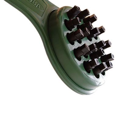 Рыбочистка 22см 19зубов Три Кита РБЧ-П Нет чешуе Зелёная Пластиковая