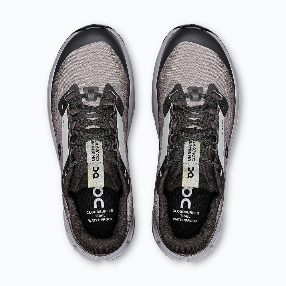 Женские Кроссовки для бега On Cloudsurfer Trail 2 Waterproof black/lilac