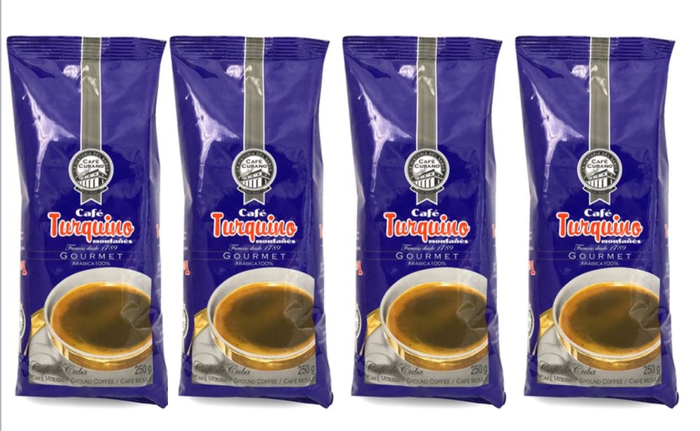 Кофе молотый Turquino 250 гр 4 шт