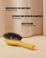 La Bonne Brosse Массажная расческа для волос N 01 Universal Hair Care Brush - Emerald Green