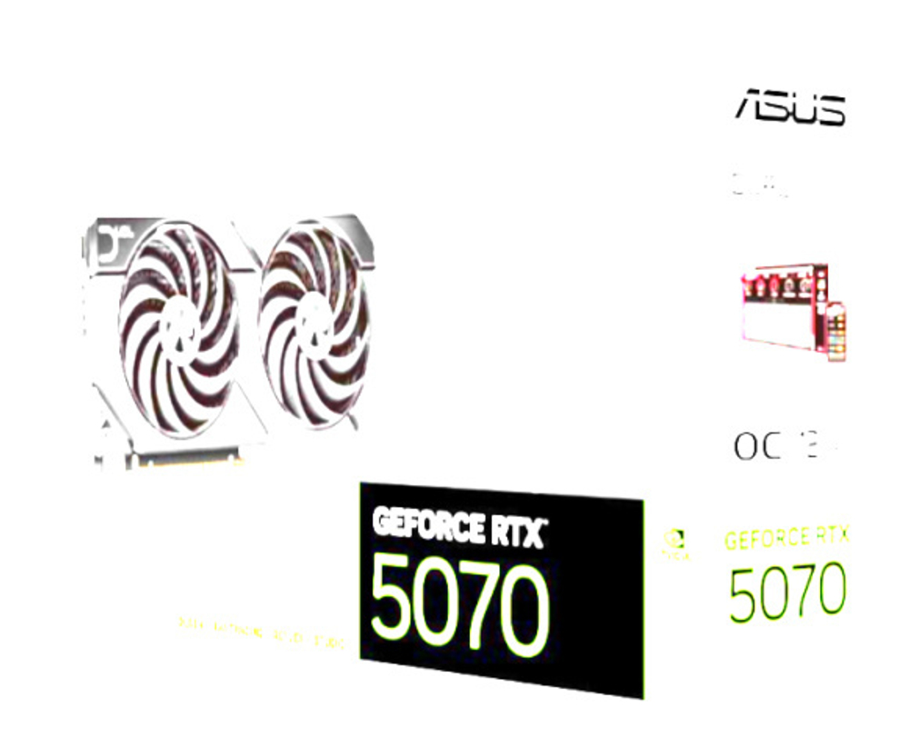 Видеокарта ASUS GeForce RTX 5070 DUAL OC (DUAL-RTX5070-O12G)