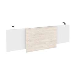 Onix Direct Царга стола руководителя O.M-CSR-4 Белый Бриллиант/Денвер Светлый/Металл Антрацит 1340*4