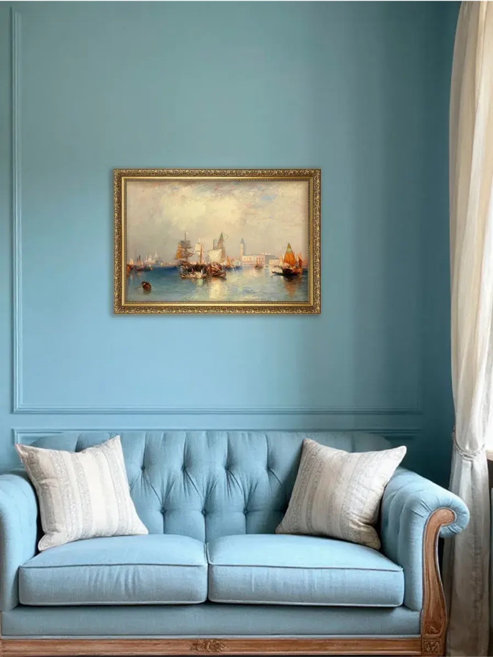 Картина настенная интерьерная в багетной раме 47*67 см